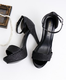 LibertyDoll（リバティードール）の「Liberty doll アンクルストラップハイヒールサンダル（サンダル）」