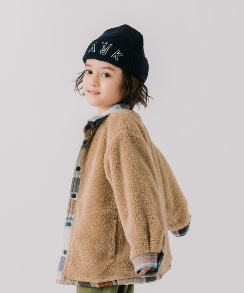 BAYFLOW(ベイフロー)の「レトロチェックボアリバーシブルシャツジャケット(KIDS)(その他アウター・キッズ・レッド/オフホワイト/グリーン・130cm/140cm/120cm/110cm/150cm)」の21枚目の写真
