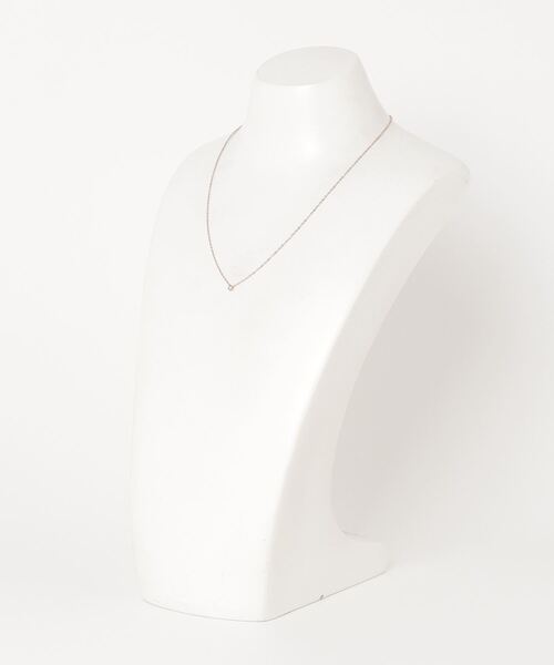 ebine(エビネ)の「Tiny Carat Necklace 金属アレルギー対応 サージカルステンレス/ネックレス(ネックレス・レディース・シルバー/ゴールド/ピンクゴールド・FREE)」の19枚目の写真