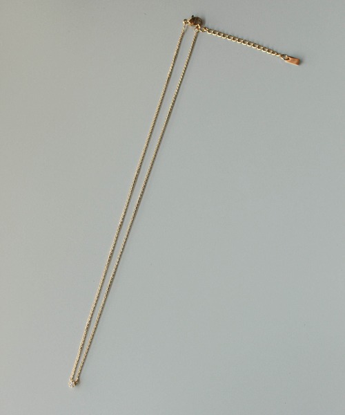 ebine(エビネ)の「Tiny Carat Necklace 金属アレルギー対応 サージカルステンレス/ネックレス(ネックレス・レディース・シルバー/ゴールド/ピンクゴールド・FREE)」の10枚目の写真