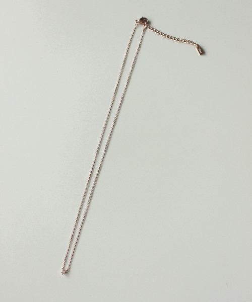 ebine(エビネ)の「Tiny Carat Necklace 金属アレルギー対応 サージカルステンレス/ネックレス(ネックレス・レディース・シルバー/ゴールド/ピンクゴールド・FREE)」の12枚目の写真