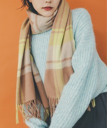 N.(N. Natural Beauty Basic) | ◆ウールチェックストール(ストール/ショール)
