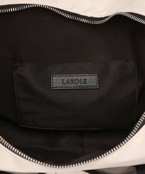 LAKOLE（ラコレ）の「ポケットショルダーBAG / 980170（ショルダーバッグ・レディース・ブラック/アイボリー/グレー・FREE）」の17枚目の写真
