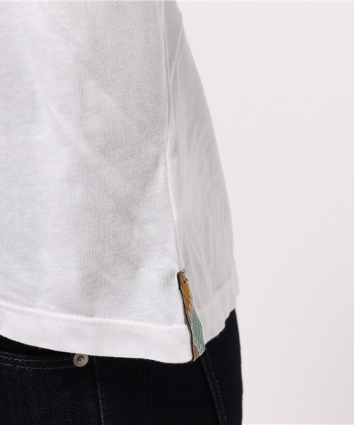 OUTLET(アウトレット)の「【Ciaopanic】テープTOP(Tシャツ/カットソー・レディース・グレー/ホワイト・FREE)」の4枚目の写真