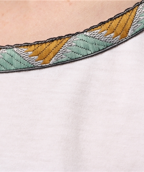 OUTLET(アウトレット)の「【Ciaopanic】テープTOP(Tシャツ/カットソー・レディース・グレー/ホワイト・FREE)」の5枚目の写真