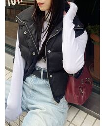 EVRIS | ボリュームショートベスト(ダウンベスト)