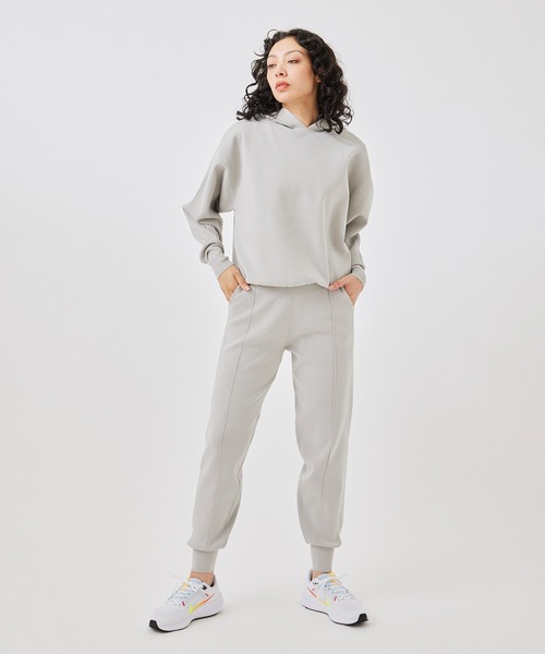 NERGY（ナージー）の「スポンジニットジョガーパンツ（その他パンツ・レディース・スミクロ/ラベンダー/ライトグレー/ベージュ・FREE）」の16枚目の写真