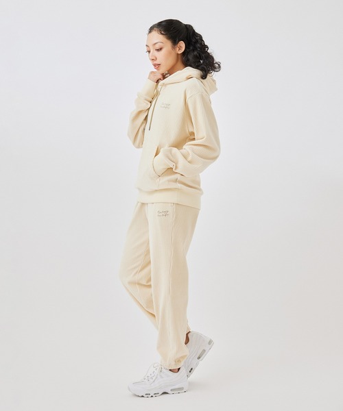 NERGY（ナージー）の「スポンジニットジョガーパンツ（その他パンツ・レディース・スミクロ/ラベンダー/ライトグレー/ベージュ・FREE）」の17枚目の写真