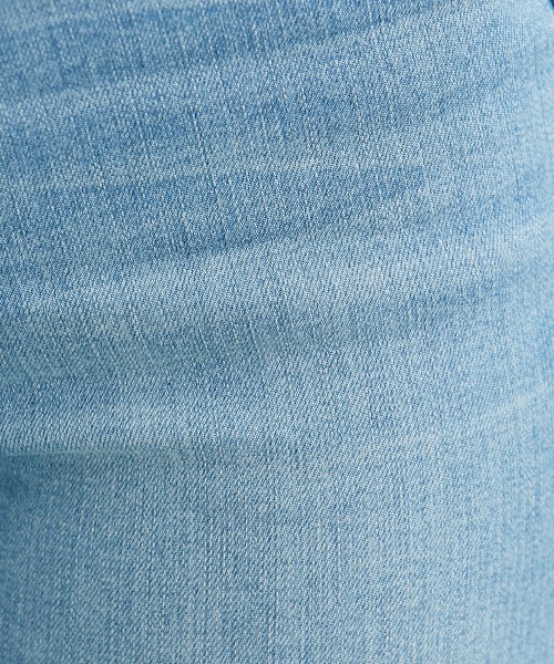 Petitjo（プッチージョ）の「小さいサイズ　すごく伸びるワイドデニムパンツ　低身長さん・小柄女性　選べる股下（デニムパンツ・レディース・ネイビー/ブルー系/ホワイト/ブラック・PSS1/PM1/PS1/PL1/PSS/PS/PL/PM）」の11枚目の写真