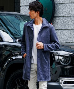 セール】《UNISEX》11oz Chemical Over-Dye Denim Dress-Over Double