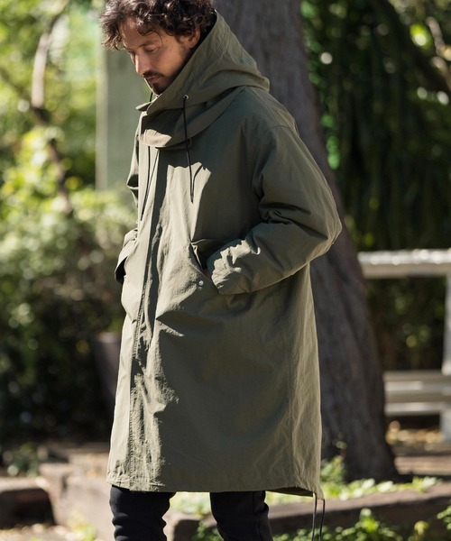 未使用日本製JOHN MASON SMITH ベージュモッズコート vintage like military mods coat M-65 / beige（ビンテージライク