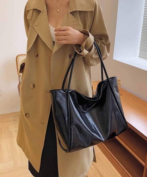 NANEA（ナネア）の「トートバッグ（トートバッグ・レディース・アイボリー/ブラウン/ブラック/グリーン・フリー）」の13枚目の写真