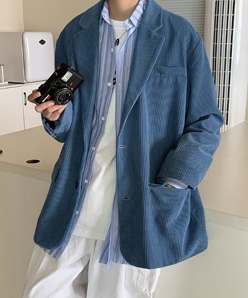 セール】コーデュロイカジュアルジャケット（テーラードジャケット