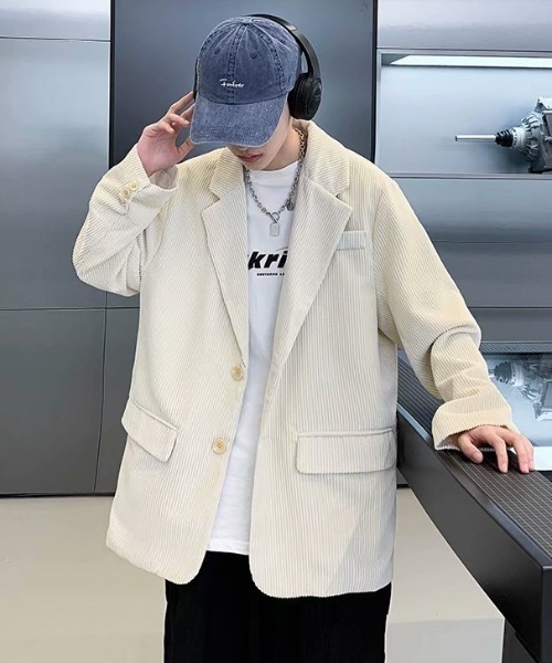 セール】コーデュロイカジュアルジャケット（テーラードジャケット
