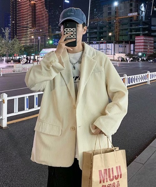 セール】コーデュロイカジュアルジャケット（テーラードジャケット