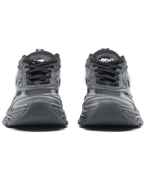 Ocai(オカイ)の「ストリートファッション Ocai オカイ RUN TECH ランテック ボリュームスニーカー 厚底スニーカー シューズ 靴 運動靴 テック系 ダッドスニーカー ローカットスニーカー 厚底シューズ 韓国ファッション 韓国ストリート(スニーカー・メンズ・ホワイト/ブラック/シルバー・27.0cm/24.5㎝/26.0cm/27.5cm/25.0cm/26.5cm/28.0cm/25.5cm)」の15枚目の写真