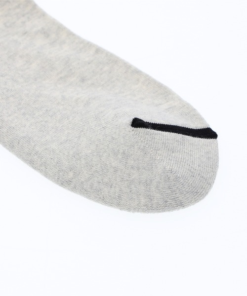 XLARGE（エクストララージ）の「【販売終了】STANDARD LOGO SOCKS（ソックス/靴下・メンズ・アッシュ/ブラック/ホワイト・ONE SIZE）」の7枚目の写真
