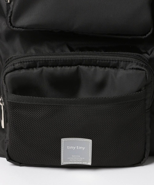 tiny tiny（ティニーティニー）の「フルコンボショルダーバッグ[tiny tiny(ティニーティニー)]（ショルダーバッグ・レディース・ブラック/アイボリー・0）」の14枚目の写真