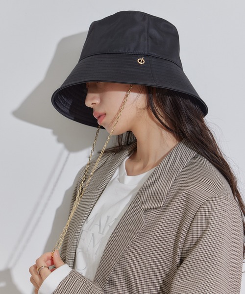 新品未使用 タグ付き ツバ広 ハット 帽子 女優帽 vis ビス ウール