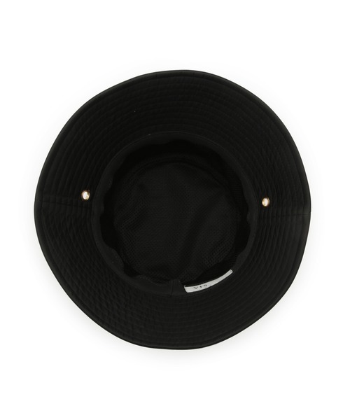 VIS（ビス）の「【吸水速乾】チェーン付つば広バケットハット（ハット・レディース・キナリ/ブラック・FREE）」の11枚目の写真