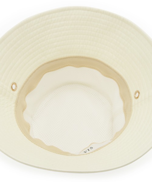 VIS（ビス）の「【吸水速乾】チェーン付つば広バケットハット（ハット・レディース・キナリ/ブラック・FREE）」の13枚目の写真