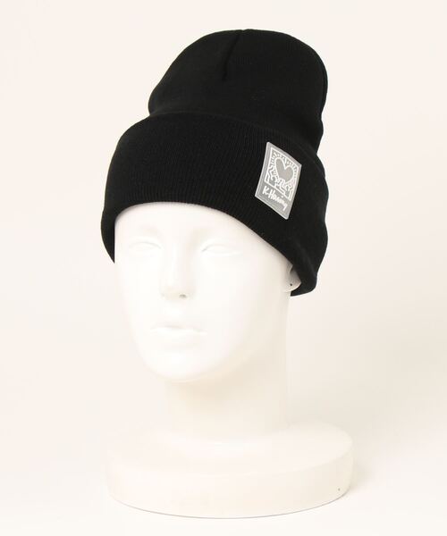Keith Haring（キース・ヘリング）の「【 Keith Haring / キースヘリング 】 ワンポイント ニット キャップ（ニットキャップ/ビーニー・メンズ・B/A/C・FREE）」の6枚目の写真