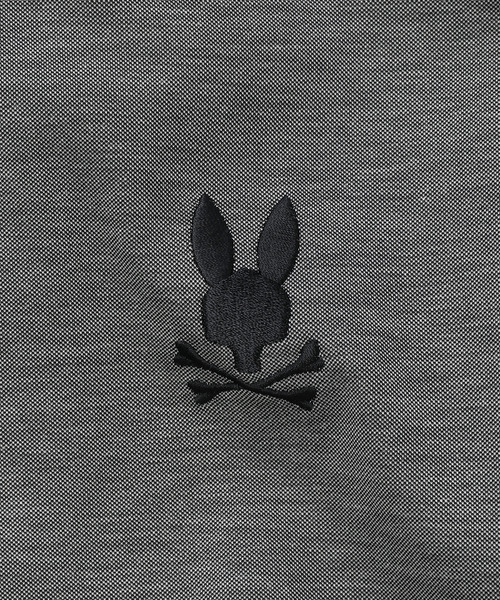 Psycho Bunny ジャケット Lサイズ ブラック/グレー Psycho Bunny（サイコバニー）の「リラックスセットアップジャージ