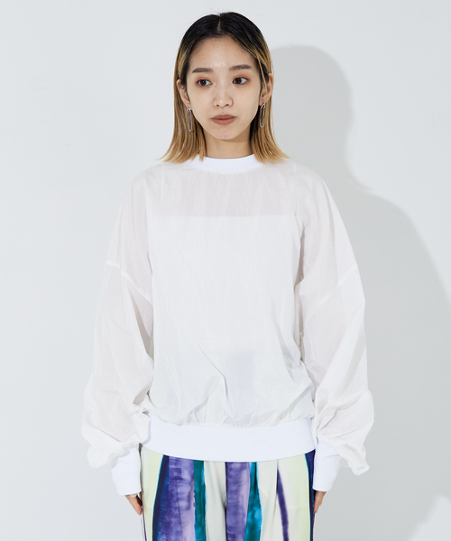 NOMINE（ノミネ）の「袖ボリューム シャツプルオーバー△NOMINE