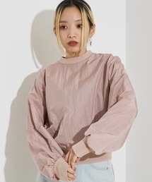 袖ボリューム シャツプルオーバー▲NOMINE商品一覧は上のNOMINEタブをクリック▲