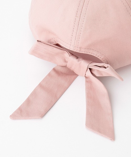 petit main（プティマイン）の「【リンク】バックリボンキャップ(キッズ)（キャップ・キッズ・アイボリー/ライトピンク/ブラック/ネイビー・50cm/52cm/54cm）」の12枚目の写真