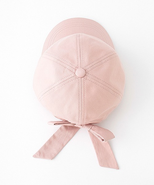 petit main（プティマイン）の「【リンク】バックリボンキャップ(キッズ)（キャップ・キッズ・アイボリー/ライトピンク/ブラック/ネイビー・50cm/52cm/54cm）」の14枚目の写真