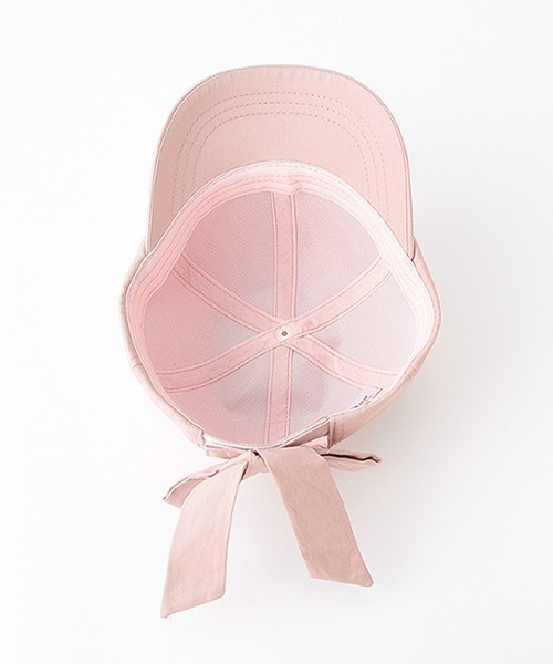 petit main（プティマイン）の「【リンク】バックリボンキャップ(キッズ)（キャップ・キッズ・アイボリー/ライトピンク/ブラック/ネイビー・50cm/52cm/54cm）」の15枚目の写真