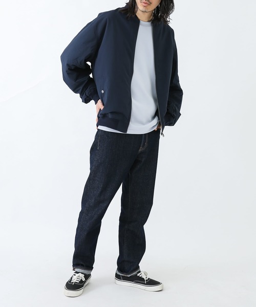 URBAN RESEARCH Sonny Label（アーバンリサーチサニーレーベル）の「ライトMA-1ジャケット（MA-1・メンズ・ブラック/カーキ/ネイビー・MEDIUM/LARGE）」の11枚目の写真