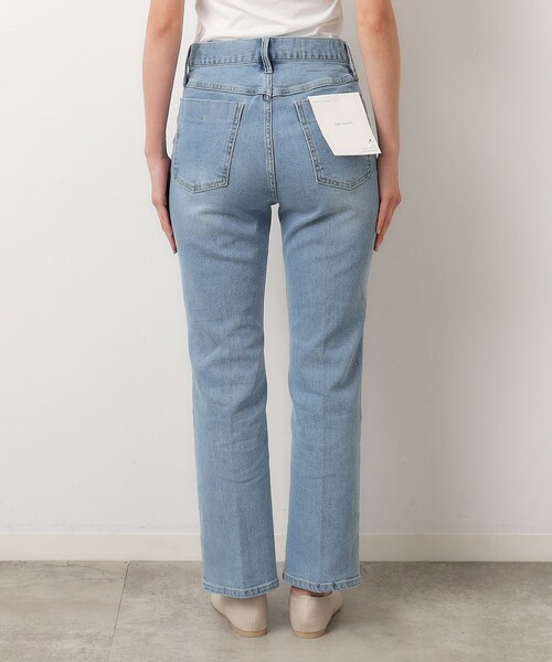 OPAQUE.CLIP（オペークドットクリップ）の「◆ストレッチセミフレアデニム／オーガニックコットン混【洗濯機洗い可】（デニムパンツ・レディース・ライトブルー/ブルー/ネイビー・40/38/36/34/42）」の19枚目の写真