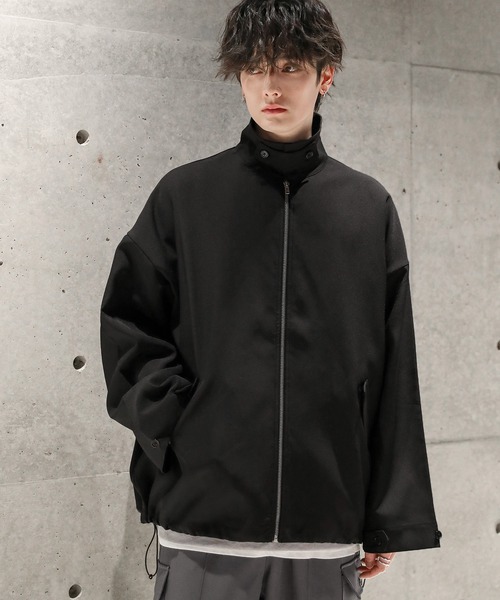 ETELIO（エテリオ）の「2wayビッグシルエットドレープジップジャケット（その他アウター・メンズ・ワイン/ブラック/ネイビー/グレー・S/M/L）」の15枚目の写真