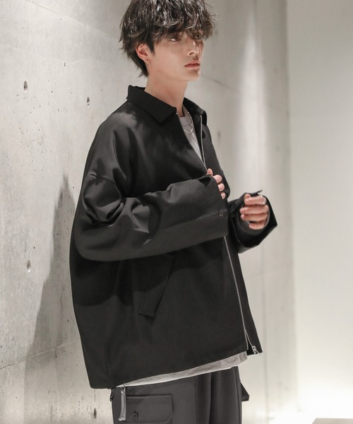 ETELIO（エテリオ）の「2wayビッグシルエットドレープジップジャケット（その他アウター・メンズ・ワイン/ブラック/ネイビー/グレー・S/M/L）」の19枚目の写真