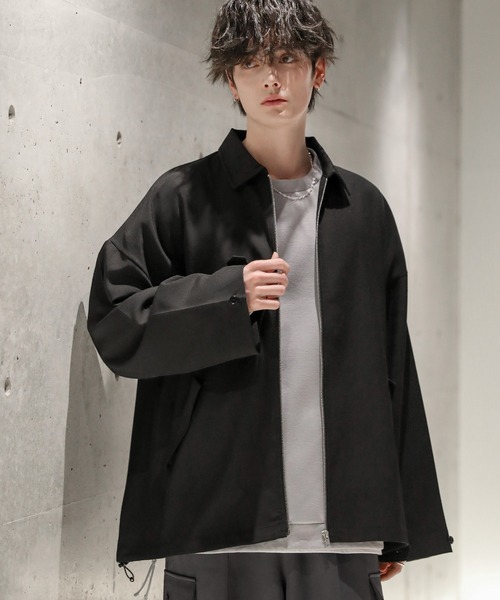 ETELIO（エテリオ）の「2wayビッグシルエットドレープジップジャケット（その他アウター・メンズ・ワイン/ブラック/ネイビー/グレー・S/M/L）」の20枚目の写真
