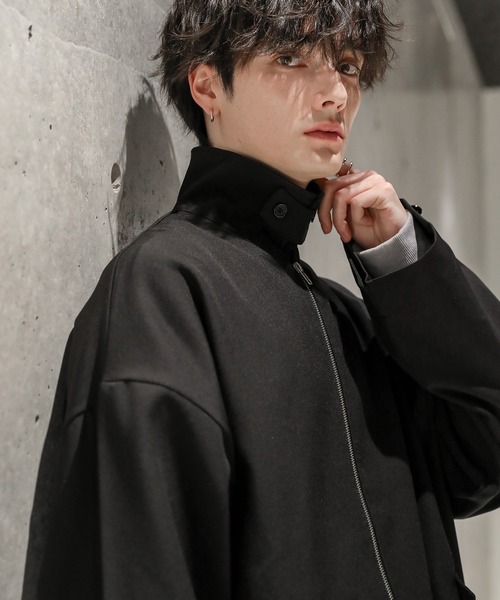 ETELIO（エテリオ）の「2wayビッグシルエットドレープジップジャケット（その他アウター・メンズ・ワイン/ブラック/ネイビー/グレー・S/M/L）」の17枚目の写真