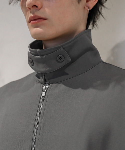 ETELIO（エテリオ）の「2wayビッグシルエットドレープジップジャケット（その他アウター・メンズ・ワイン/ブラック/ネイビー/グレー・S/M/L）」の7枚目の写真