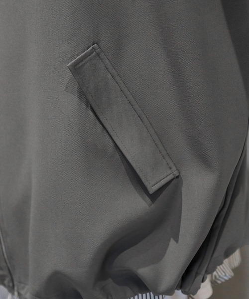 ETELIO（エテリオ）の「2wayビッグシルエットドレープジップジャケット（その他アウター・メンズ・ワイン/ブラック/ネイビー/グレー・S/M/L）」の10枚目の写真