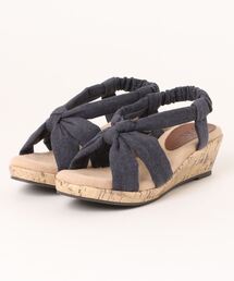 Piedi Nudi | NEW YORK STARS BOBSON 甲ねじり バックバンドウェッジサンダル(サンダル)