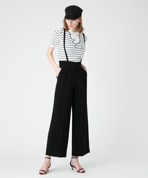 LOULOU WILLOUGHBY ルルウィルビー リブポロニット LOULOU WILLOUGHBY】リブポロニット|allureville OFFICIAL SITE