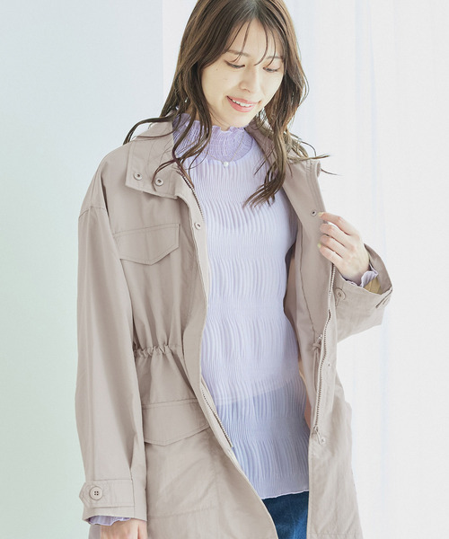 【セール】ナイロンスタンドウエストシャーリングジャケット（ナイロンジャケット）｜Jayro（ジャイロ）