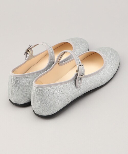 coen(コーエン)の「グリッターメリージェーン(パンプス・レディース・シルバー/ブラック・23.5cm/24.5cm)」の5枚目の写真