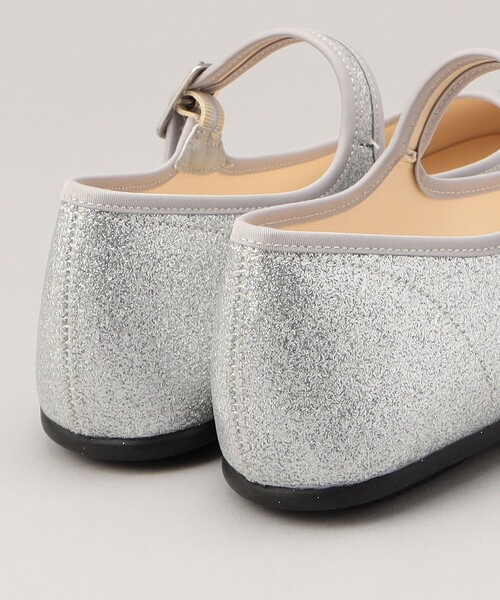 coen(コーエン)の「グリッターメリージェーン(パンプス・レディース・シルバー/ブラック・23.5cm/24.5cm)」の3枚目の写真