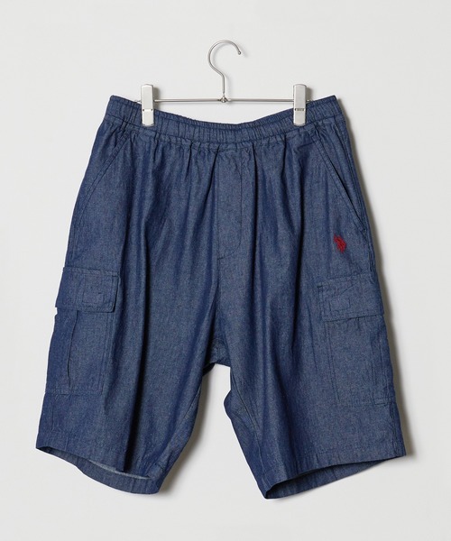 U.S. POLO ASSN.(ユーエスポロアッスン)の「U.S. POLO ASSN./ユーエスポロアッスン カーゴショーツ(カーゴパンツ・メンズ・ブラック/ベージュ/ネイビー/インディゴブルー・LL/M/L)」の4枚目の写真