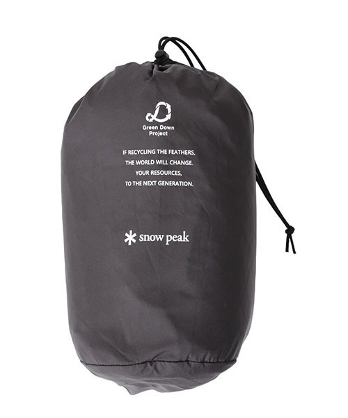 Snow Peak（スノーピーク）の「snow peak / スノーピーク：Recycled Down Vest：JK-23AU120[AST]（ダウンベスト・メンズ・ブラック・XL/M/L）」の8枚目の写真