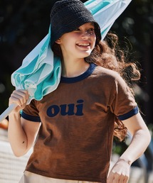 MILKFED. | OUI SLAB COMPACT S/S RINGER TEE(Tシャツ/カットソー)