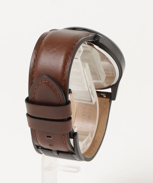 FOSSIL ブラウンレザー アナログ腕時計 FOSSIL（フォッシル）の「フォッシル 腕時計 メンズ アナログ レザー