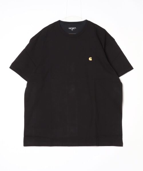 Carhartt WIP(カーハートダブリューアイピー)の「【Carhartt WIP / カーハートダブリューアイピー】 S/S CHASE T-SHIRT(Tシャツ/カットソー・メンズ・グリーン/ホワイト/ブラック/アッシュグレー・L/M/XL)」の1枚目の写真